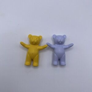 Vintage Lego Belville Replacement Bears Yellow Lilac